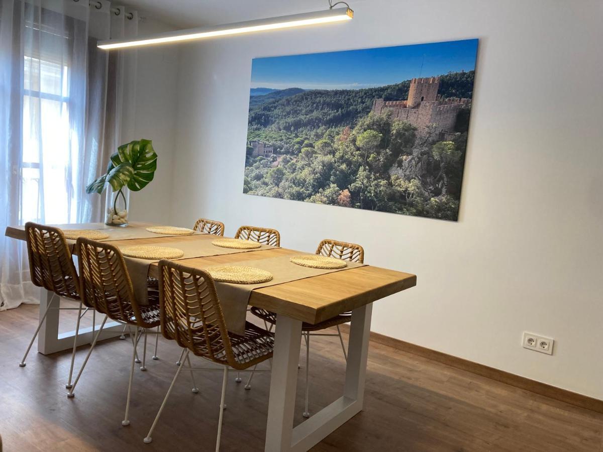 Apartamento Centrico, Climatizado Y Totalmente Equipado De 3 Habitaciones Para 6-7 Personas Santa Coloma De Farners Zewnętrze zdjęcie