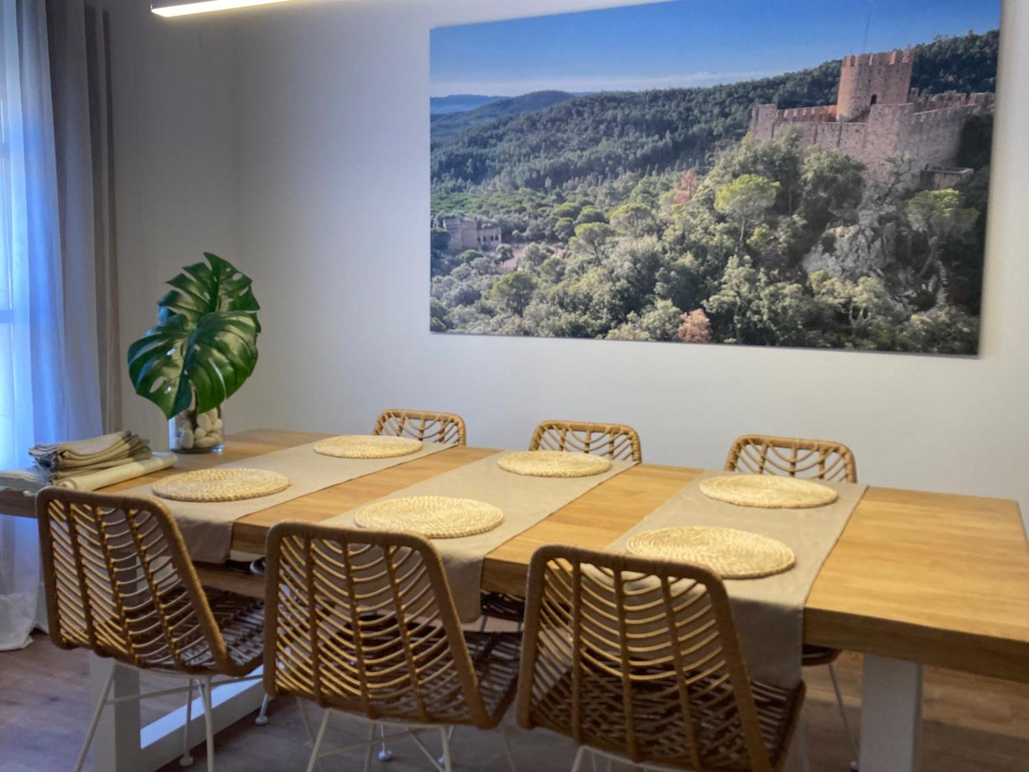 Apartamento Centrico, Climatizado Y Totalmente Equipado De 3 Habitaciones Para 6-7 Personas Santa Coloma De Farners Zewnętrze zdjęcie